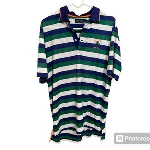 Ralph Lauren Polo 2017 US Open‎ Erin Hills Striped Golf Shirt. Men’s Large.